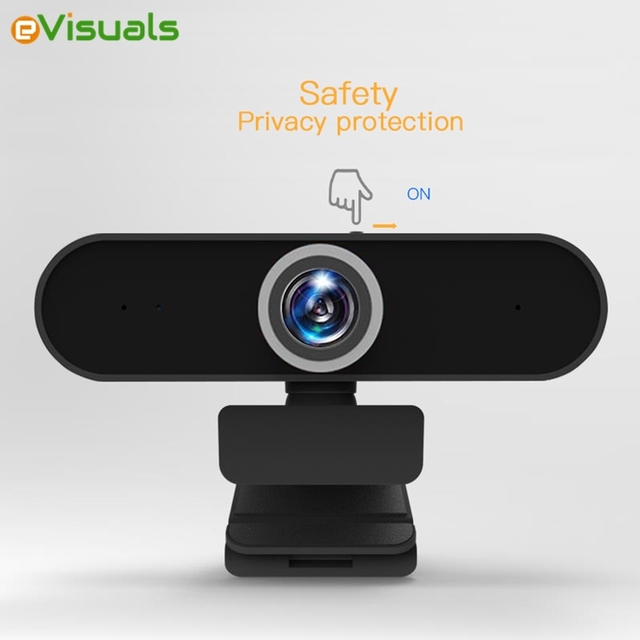 Conference Zoom Ptz USB 4K 60fps HD Web Cam with a privacy cover and mic for meeting and video call