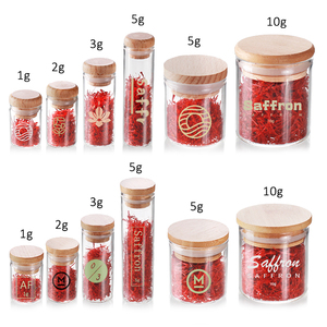 <span class=keywords><strong>10Ml</strong></span> <span class=keywords><strong>Mini</strong></span> Straight Side Glass <span class=keywords><strong>Jar</strong></span> Kín Glass <span class=keywords><strong>Jar</strong></span> Với Nắp Bằng Gỗ Cho Nghệ Tây Đóng Gói - Product Image 3