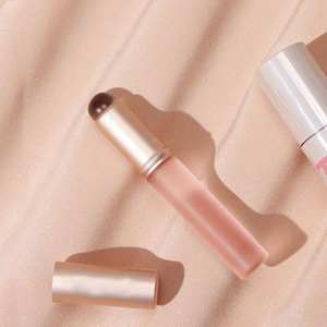 Pincel de silicona para labios con logotipo personalizado con tapa para lápiz labial, máscara de brillo labial, aplicador de corrector, pinceles para maquillaje y sombra de ojos - Product Image 1