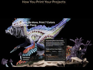 Impresora 3D Bambu Lab H2C Compatible con Productos de Goma 3D - Product Image 6