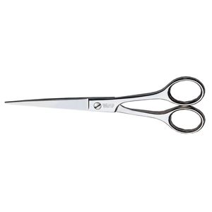 Tijeras de peluquería de vástago plano de 6 pulgadas, herramienta de corte profesional de calidad profesional para salón - Product Image 1