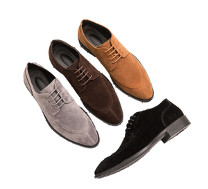 Mocasines de Hombre con Cordones, de Cuero PU Negro, Punta en Pico, para Oficina y Trabajo, Diseño Italiano Personalizado, Precio de Fábrica al por Mayor - Product Image 1