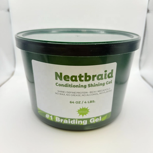 Nuevo Gel Fijador para Trenzas Loc Twist N Control, Gel para Peinar el Cabello con Fijación Fuerte, Tamaño Grande, 64 Oz - Product Image 1