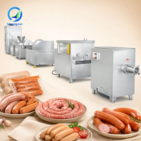 Machine de remplissage de saucisses hydraulique industrielle OCEAN, machine de production de saucisses entièrement automatique