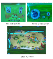 Machine de jeu vidéo d'arcade à monnayeur, jeu de rédemption de billets pour enfants, thème Île des Dinosaures en perdition, machine de divertissement
