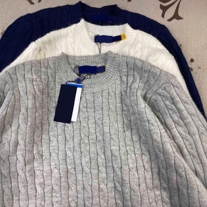 Maglioni RL Lavorati a Maglia Girocollo Morbidi Comodi e Caldi per Stili Unisex Invernali 2026 all'Ingrosso a Basso Prezzo - Product Image 1