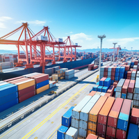 Agent d'expédition de fret professionnel de Chine vers l'Est Central des États-Unis, livraison LCL+Express avec services d'assurance et de stockage