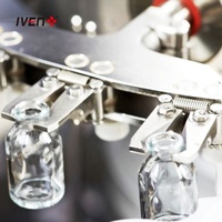 Taux de réussite supérieur à 99.9% fioles Machine de remplissage de lavage de bouteilles en verre Ligne de production de remplissage et d'emballage de rinçage