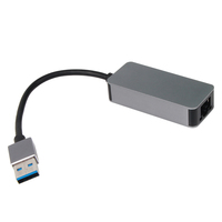 Kartu Jaringan Eksternal VCOM USB a ke RJ45 2500Mbps Kabel Adaptor LAN 20cm Koneksi Stabil untuk Komputer Tablet Smart TV