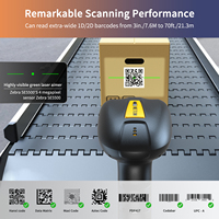 NETUM Pro Scanner sans fil BT robuste et étanche 1D/2D à portée étendue-Jusqu'à 21m de NT-1203L