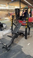 Banc de musculation multifonctionnel 3 en 1 pour usage commercial