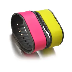 Smooth Programmable Adjustable Nfc Payment Wristband Cashless Rfid Payment Smart Silicone Wristband