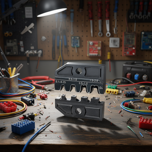 Herramienta de crimpado de terminales de cable de 0.1-2.5 mm para conectores eléctricos - Product Image 3