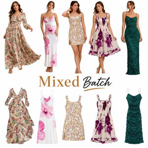 Elegante Vestido Maxi Casual de Verano para Mujer, Estampado Floral Bohemio, Manga Corta, Corte en A, Mezcla de Materiales, Ligero y Cómodo - Product Image 4