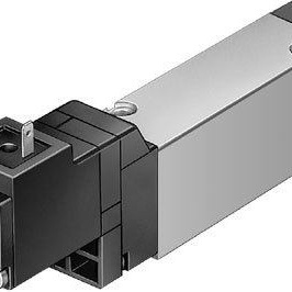 Válvula Solenoide Festo MEH-5/2-5.0-B 173128 24 V CC, Elemento Neumático de Conmutación para Montaje en Panel - Product Image 5