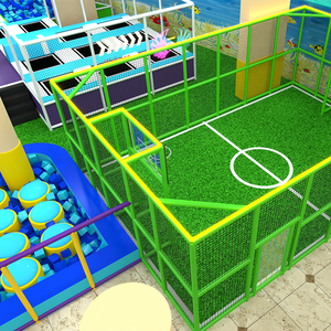 Dream Kids Indoor <span class=keywords><strong>Jungle</strong></span> Theme Trampoline Ball Pool Battle Game Aire de jeux intérieure - Product Image 5