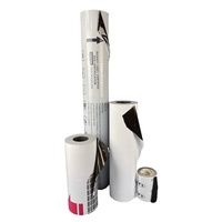 Film plastique protecteur de sol auto-adhésif PE anti-rayures en surface personnalisable pour tapis de sol