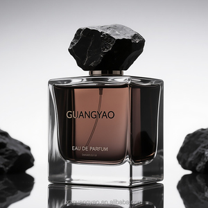 Flaconi per <span class=keywords><strong>Profumo</strong></span> Quadrati di Lusso da 50 ml, Best Seller, Bottiglie in Vetro Ambrato con Collo a Crimpatura - Product Image 1