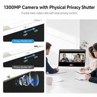 Téléviseur portable multifonction 27 pouces 16:9 avec écran tactile, moniteur 1080p Android 13 Google avec caméra 1300MP