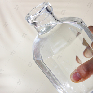 Botella De Vidrio De Licor De <span class=keywords><strong>Ginebra</strong></span> De Vodka Helado Transparente Vendedor Caliente - Product Image 3