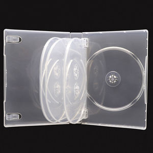 กล่องใส่แผ่นดีวีดีแบบมืออาชีพ ความหนา 14 มม. กล่องเก็บของพลาสติก PP สำหรับใส่ซีดี วีซีดี แผ่นบันทึกงานแต่งงาน ดีไซน์โปร่งใส - Product Image 5