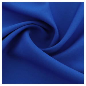 260GSM 95% poliéster 5% Spandex Color personalizado <span class=keywords><strong>4</strong></span> vías estiramiento 75D 100D poliéster estiramiento tejido sarga tela para ropa - Product Image 6