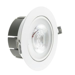 Foco LED orientable de 20W y 6000K, ideal para iluminar espacios comerciales y residenciales con luz blanca intensa. - Product Image 1