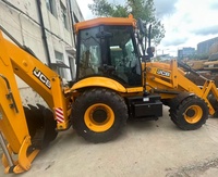 Chargeuse-pelleteuse JCB 3CX d'occasion d'origine britannique, à transmission intégrale, rétroexcavatrice bien entretenue, occasion, JCB 3CX