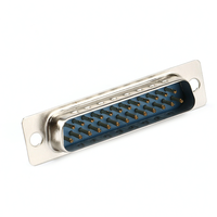Connecteur D-Sub DB9 DB15 Mâle/Femelle, Port Série RS232, Prise à Solder avec Capot en Plastique
