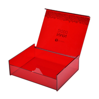 Excellente boîte cadeau en plastique acrylique sur mesure, nouveau design, pour souvenirs et emballages, vente en gros, Chine