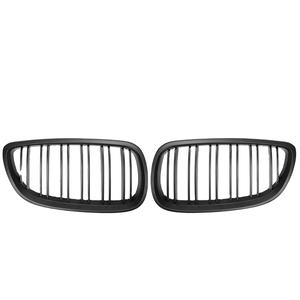 <span class=keywords><strong>Calandre</strong></span> noire pour BMW série 3 <span class=keywords><strong>E92</strong></span> E93 coupé 2006 2007, Grille avant à lamelles doubles, 1 paire, 2008, 2009 - Product Image 1