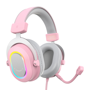 Audífonos <span class=keywords><strong>Fifine</strong></span> H6 de 3.5mm, Audífonos para Juegos con Cable USB de 7.1 Canales, Auriculares con Cancelación de Ruido RGB - Product Image 1