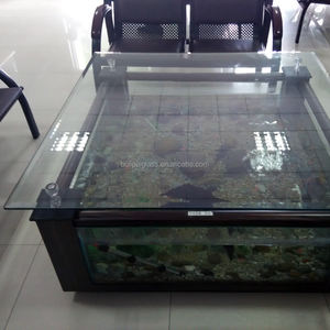 Custom Grote Thuis Koffie Thee Tafel Glas Aquaria Te Koop - Product Image 2