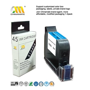 Cartucho de Tinta Remanufacturado Tiger Roar 45 TIJ2.5 de 12.7mm para hp 45, Cartucho de Tinta Original 45 para Impresora de Inyección de Tinta Portátil - Product Image 2
