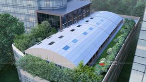 غرفة شمسية كهربائية قابلة للطي والانزلاق من الألومنيوم المقوى بزجاج مزدوج منخفض الانبعاثية، مباشرة من المصنع - Product Image 2