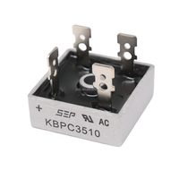 Rectificador de Puente KBPC3510 35A/1000V de 4 Pines para Montaje en Orificio, Nuevo y Original de Fábrica 2023