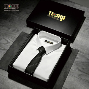 Scatola regalo rigida di lusso all'ingrosso con coperchio in carta e base, con goffratura, per abbigliamento, abiti da sposa, sciarpe di seta. - Product Image 1