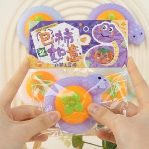 Juguetes Blandos de TPR con Forma de Serpiente al por Mayor de Fábrica, Juguetes Sensoriales Antiestrés y Calmantes Personalizados para Niños, Pelota Sensorial para Apretar - Product Image 5