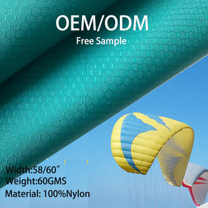 Tissu en nylon thermorégulateur enduit de silicone, haute résistance à la déchirure, imperméable et résistant aux UV, 400D 600D 1000D, pour parachutes et tentes - Product Image 1