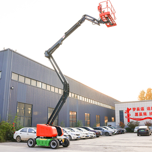 Piattaforma di Sollevamento Telescopica Diesel 4WD <span class=keywords><strong>per</strong></span> Tutti i Terreni, 15m-17m, <span class=keywords><strong>per</strong></span> Costruzione e Manutenzione Navale - Product Image 2