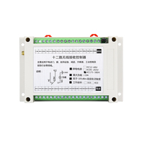 Récepteur de télécommande sans fil 315/433MHz ASK RF apprentissage pour moteur de treuil de grue industrielle avant inverse LED 24V porte maison