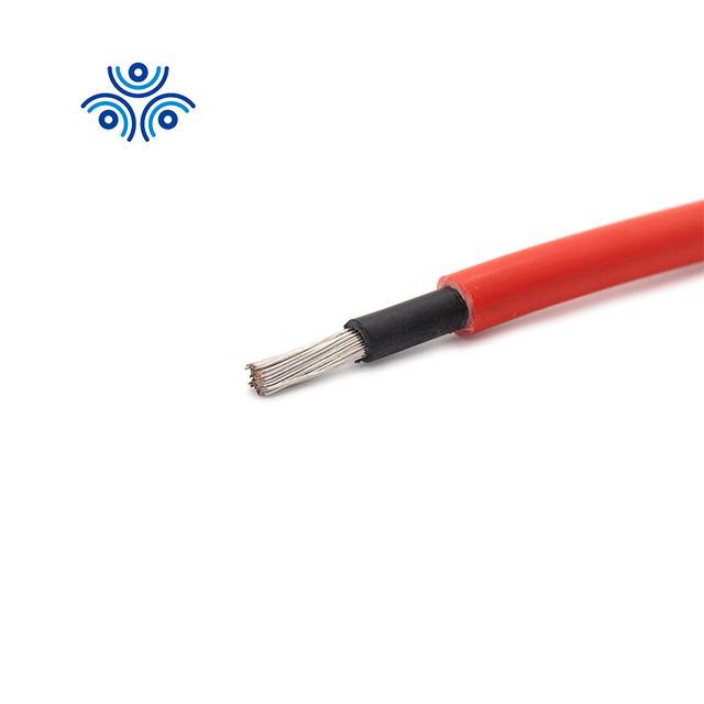 4 Sq mm Price Per Meter 6mm 10mm PV 12V Panel Connecting to Consumer Unit 8mm Connector DC Solar Cable