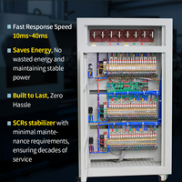 Stabilisateur de tension industriel SCR à 3 phases Thyristor 100KVA 1000kva Régulateur de tension électronique automatique 380V AVR pour CNC