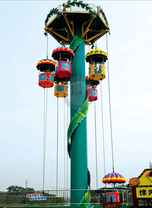 Torre de paracaídas emocionante para Paseo en parque de atracciones al aire libre directo de fábrica de moda superior a la venta - Product Image 6