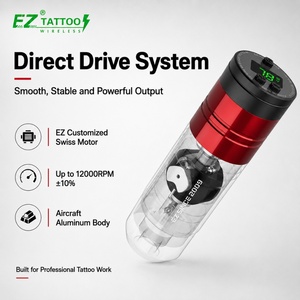 Machine à tatouer sans fil EZ <span class=keywords><strong>EvoTech</strong></span> S, stylo rotatif à entraînement direct, moteur suisse, batterie 1520 mAh pour traçage, ombrage et coloration. - Product Image 4