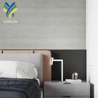 VWC5-049 Papier peint PVC moderne en gros pour salon, chambre à coucher, décoration intérieure, revêtement mural argenté pour intérieurs de maison