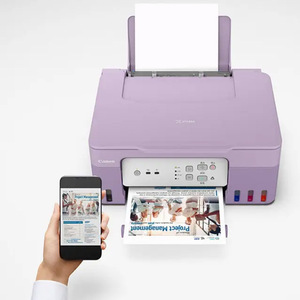 Impresora Multifuncional Inalámbrica de Alta Capacidad con Tinta Pixma G3832, Tipo Lila, de Alta Apariencia, G3832 Pixm - Product Image 3
