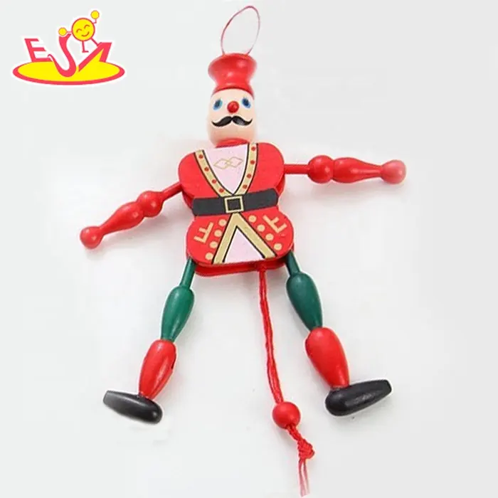 Hot bán Mini con rối búp bê bằng gỗ Pinocchio marionette đồ chơi với chuỗi w02a058a