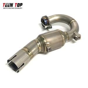Tuyau d'échappement complet en titane pour Kawasaki KX250 KX250F 2021 2022 <span class=keywords><strong>2023</strong></span> 2024 MegaBomb tuyau d'échappement en titane tuyau de liaison avant - Product Image 4