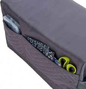 BSCI Factory Custom Foldable fashion Protective Dust <b>Cover</b> <b>Sewing</b> <b>Machine</b> <b>Cover</b> with black - Product Image 3